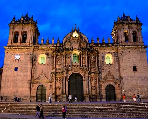 Basílica Catedral de la ciudad de Cusco.